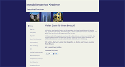 Desktop Screenshot of immobilienservice-kirschner.com